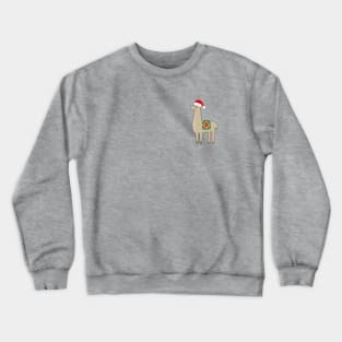 Christmas Llama Crewneck Sweatshirt